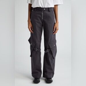 Acne Dark Gray Cargo Pants